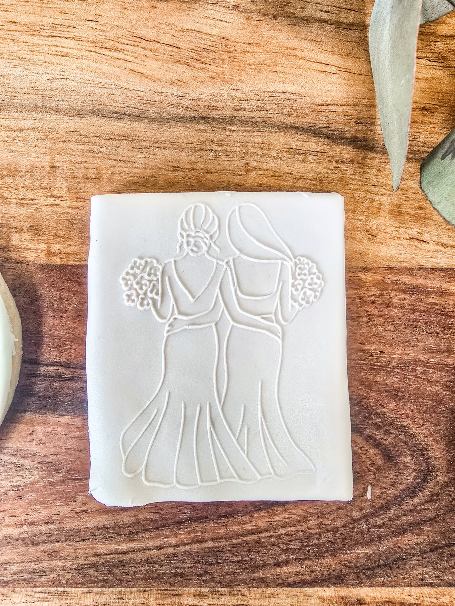 Will you be my Maid of Honour- 3 piece fondant sugar cookie gift box