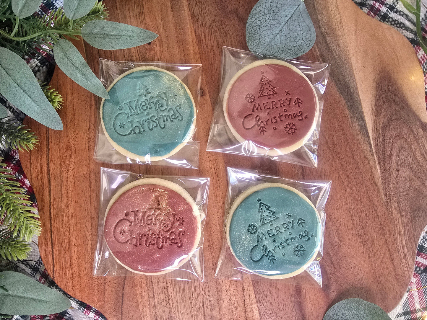 Single Merry Christmas Cookie