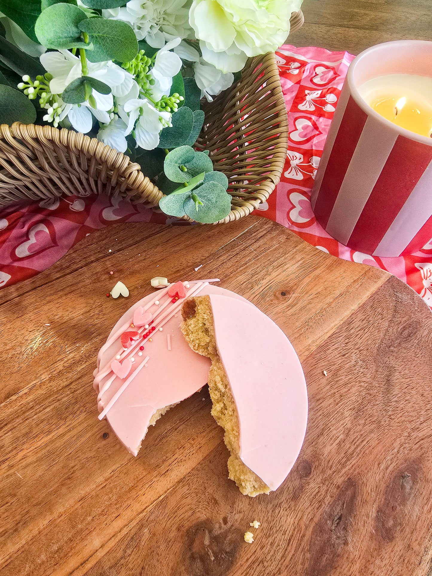 Valentine’s Day Chocolate Covered Loaded Cookies