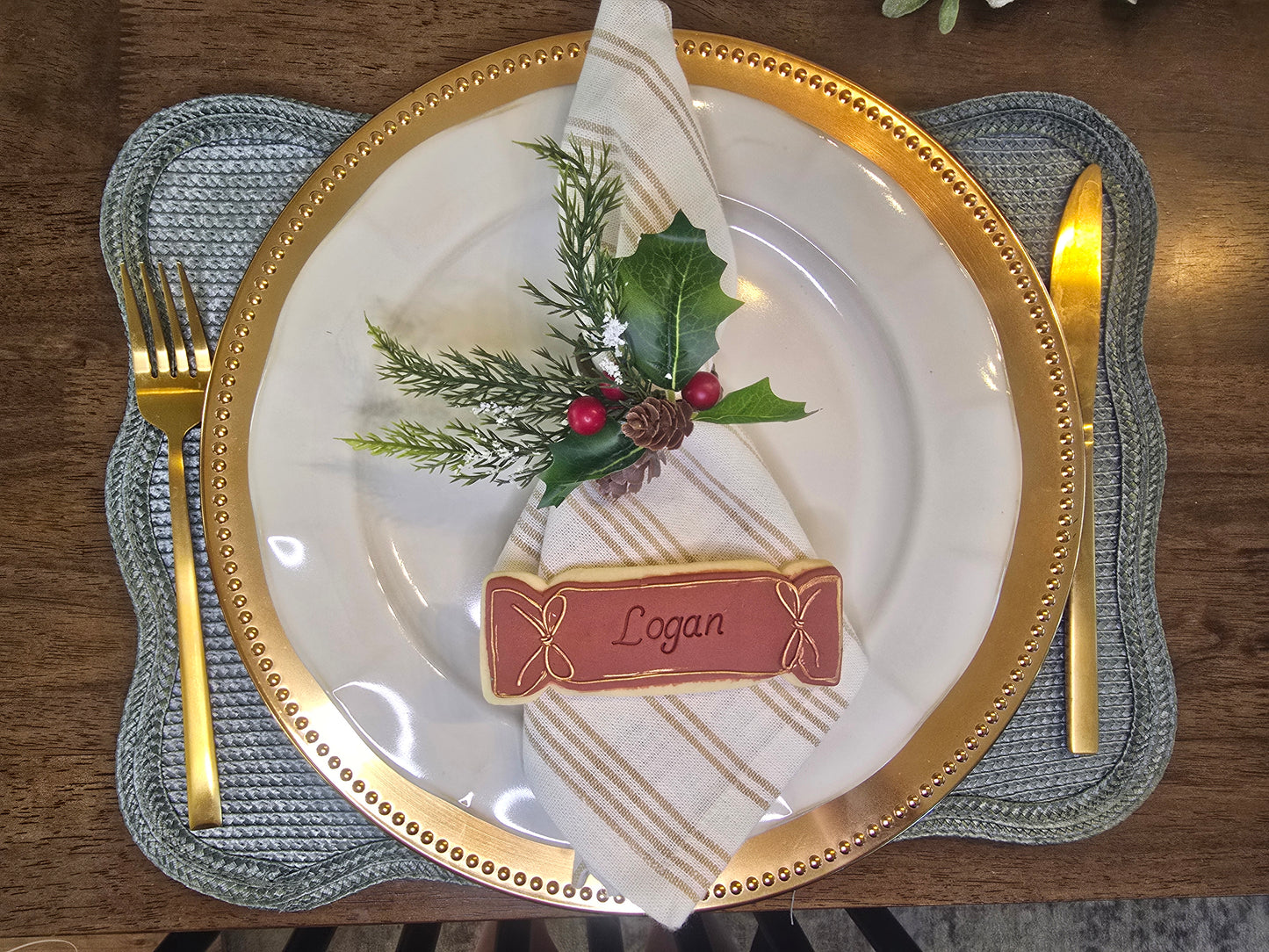 Table place setting or stocking filler Cookie