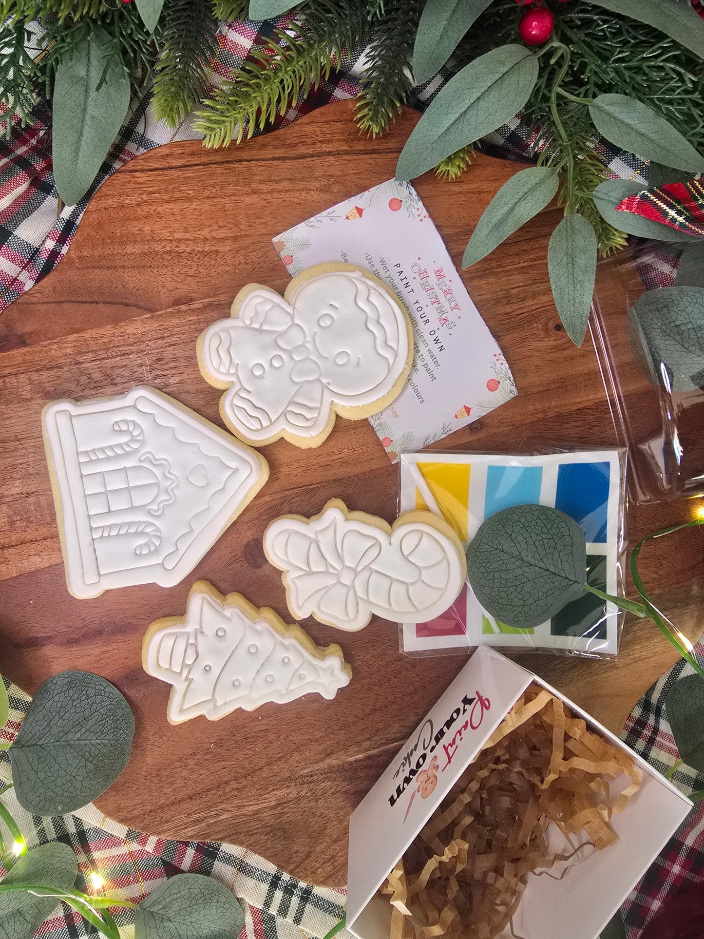 Paint your own Christmas Cookies