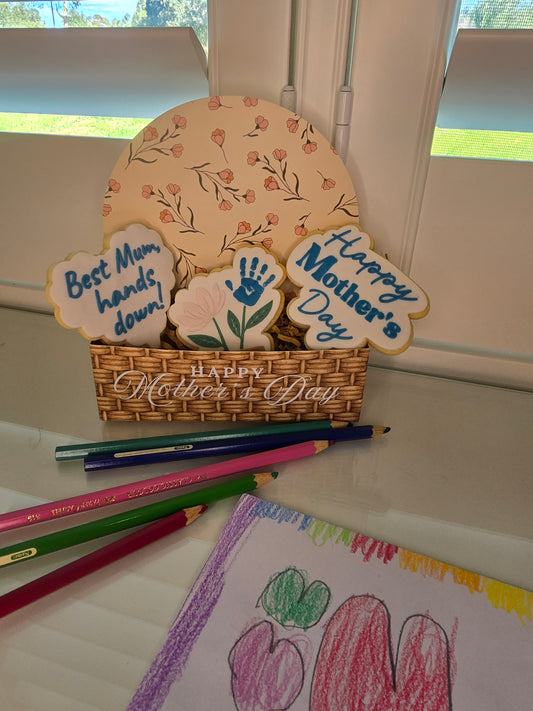 Best Mum hands down gift set (blue)
