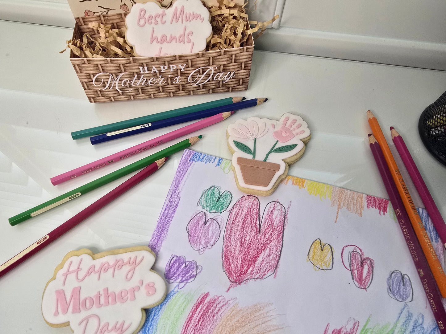 Best Mum hands down gift set (pink)