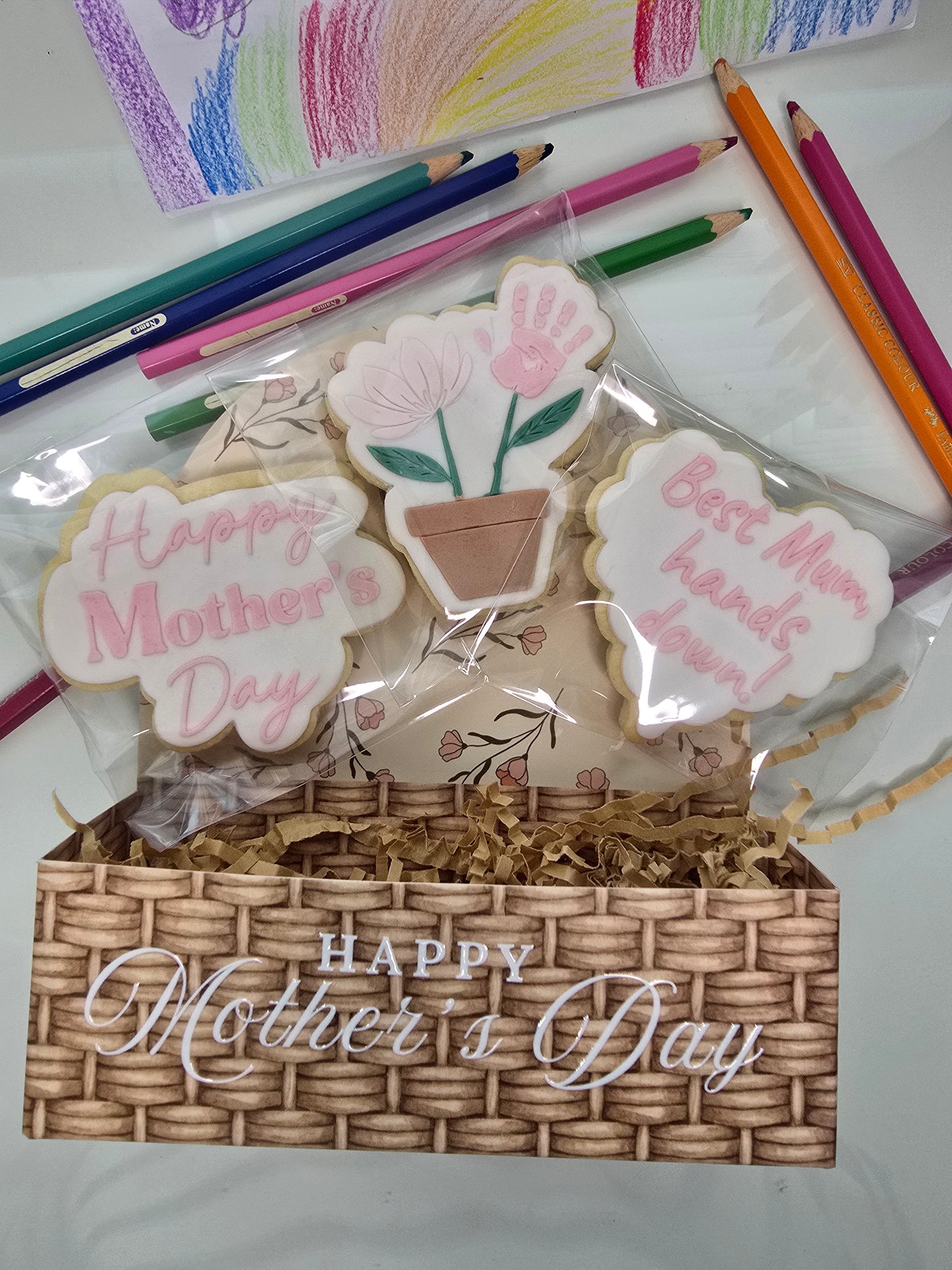 Best Mum hands down gift set (pink)