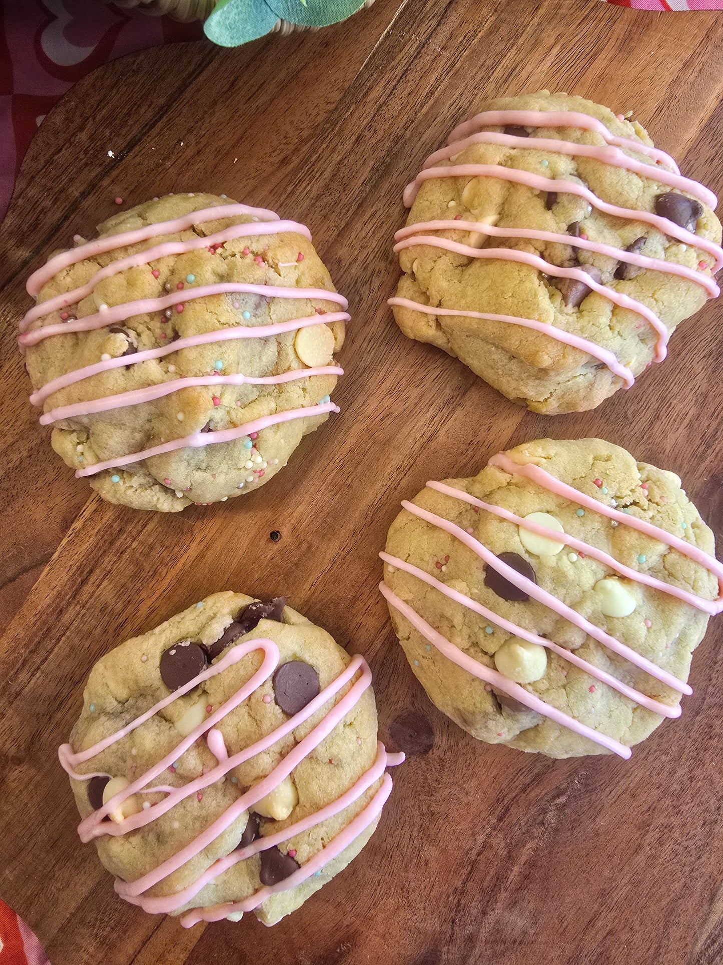 Valentine’s Choc Chip Loaded Cookie Box