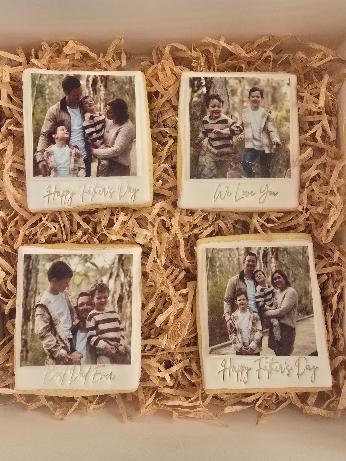 Personalised Photo Cookie Gift Box