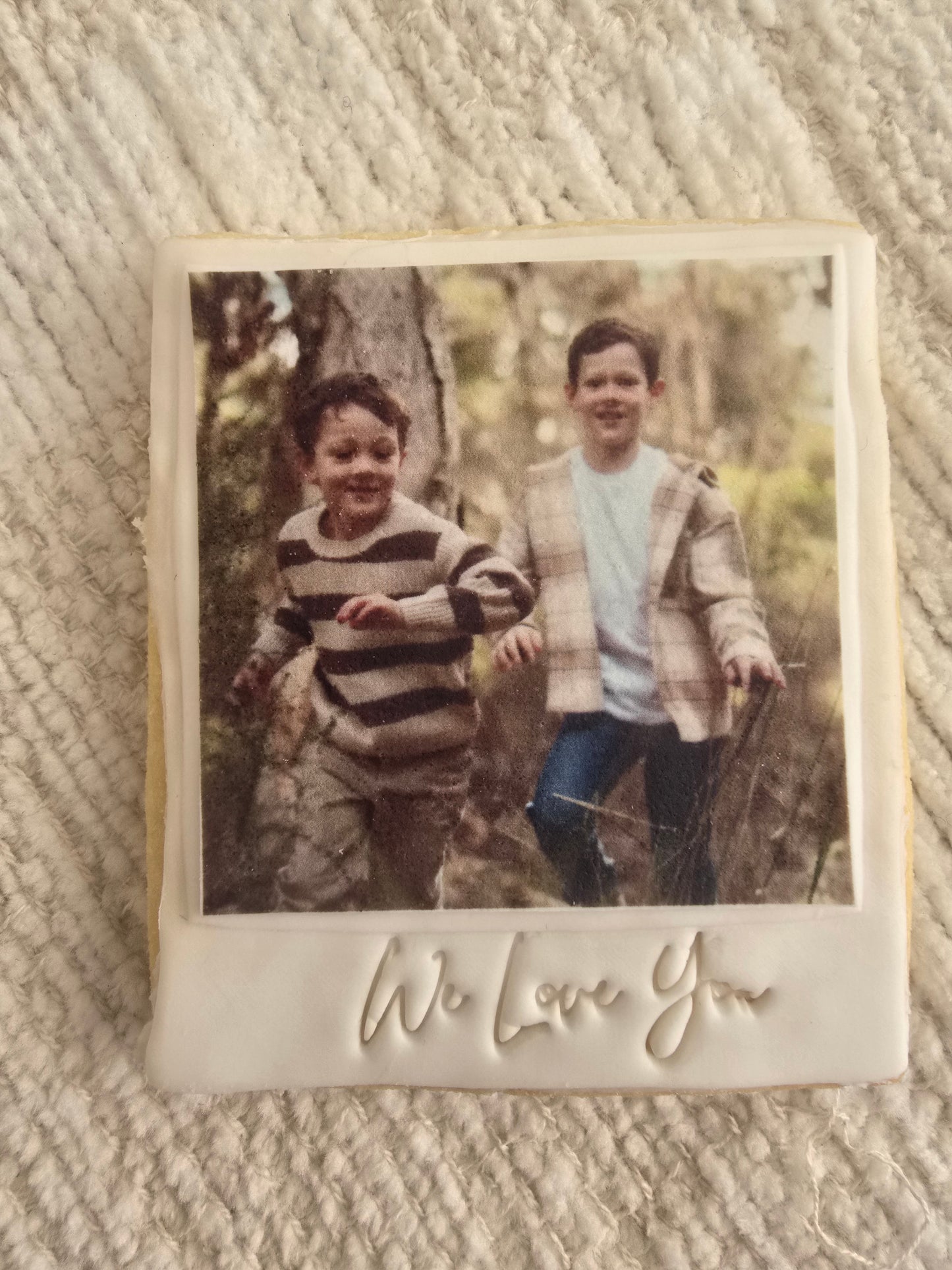 Personalised Photo Cookie Gift Box