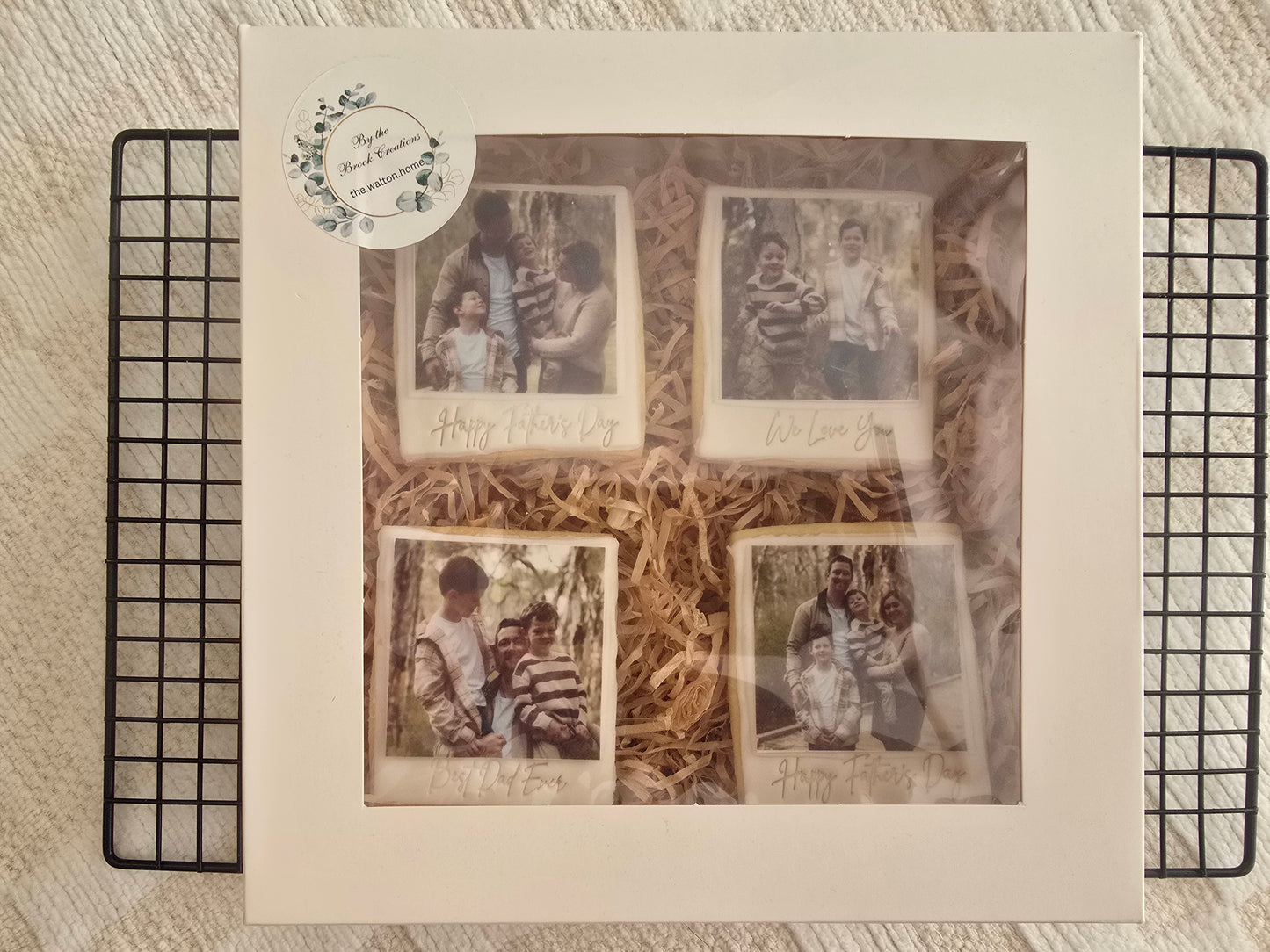 Personalised Photo Cookie Gift Box