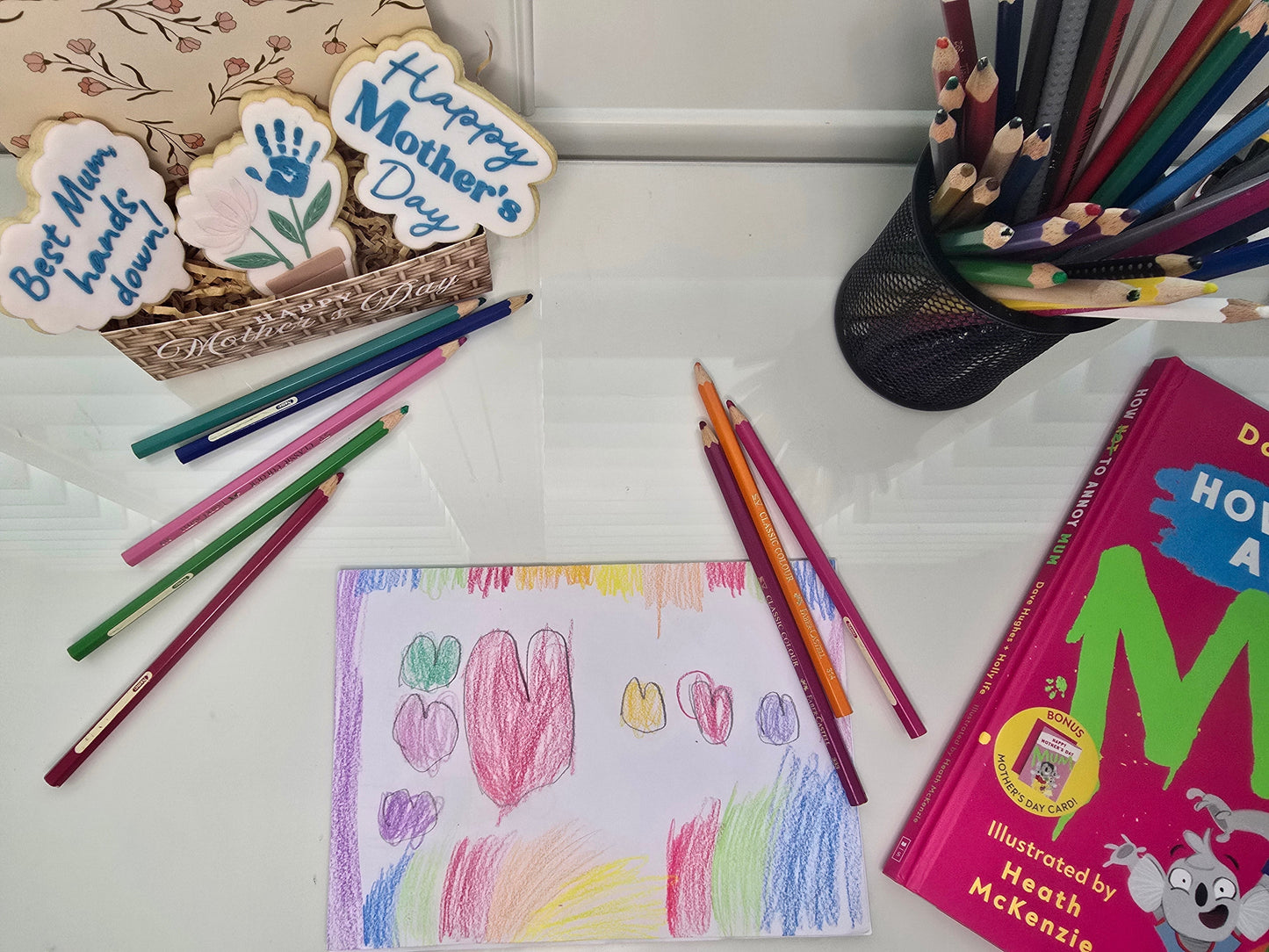 Best Mum hands down gift set (blue)