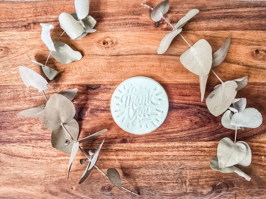 Thank you- Fondant sugar cookies