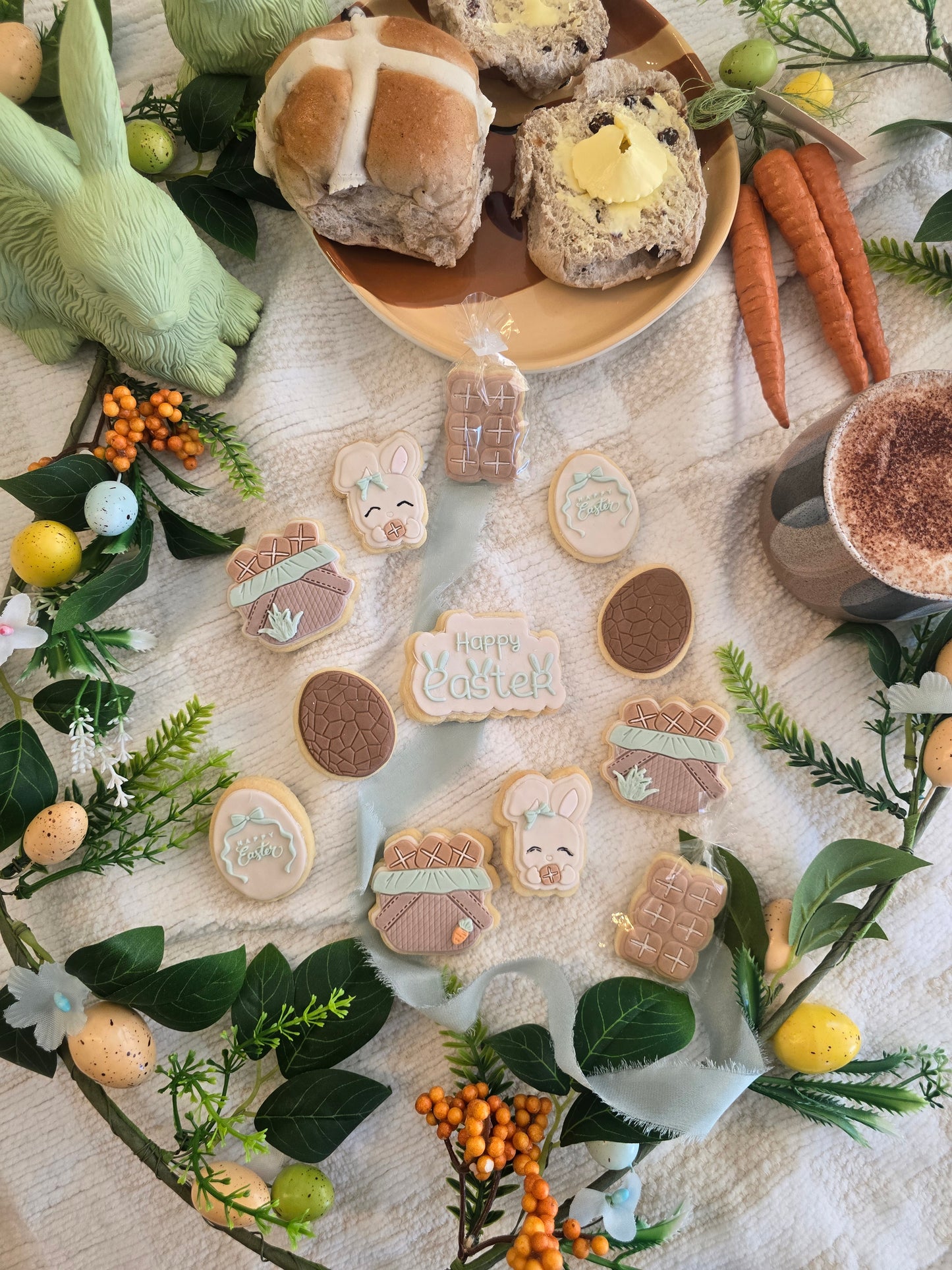 Hot Cross bun mini set (12pk)