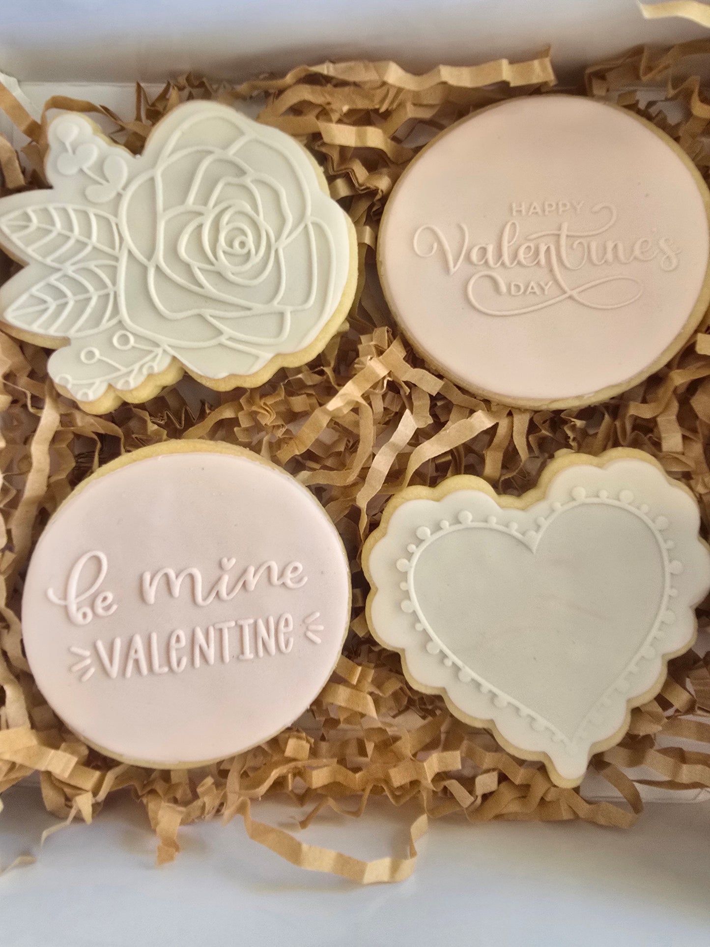 Vintage “Be My Valentine” Cookie Gift Box
