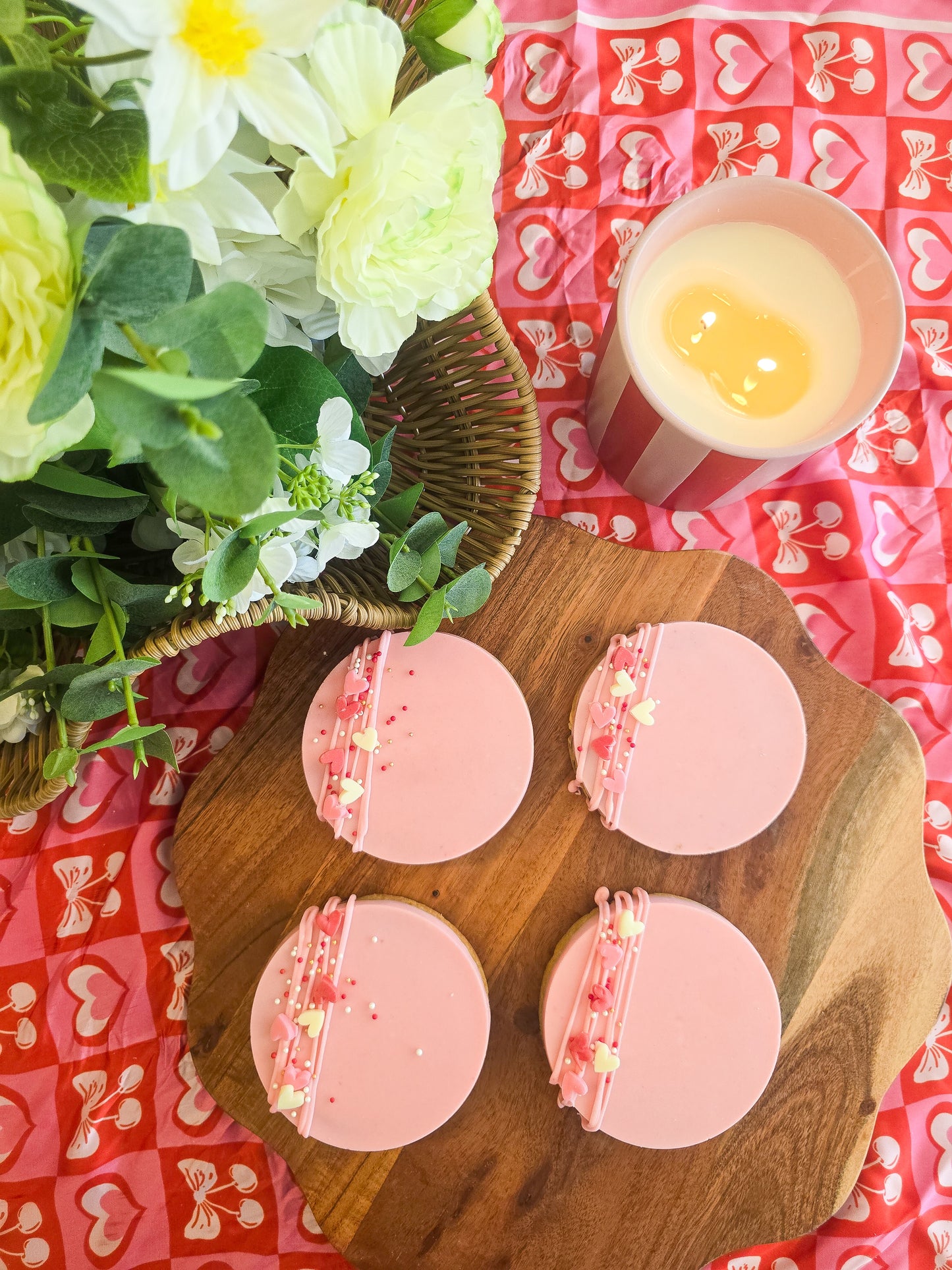Valentine’s Day Chocolate Covered Loaded Cookies