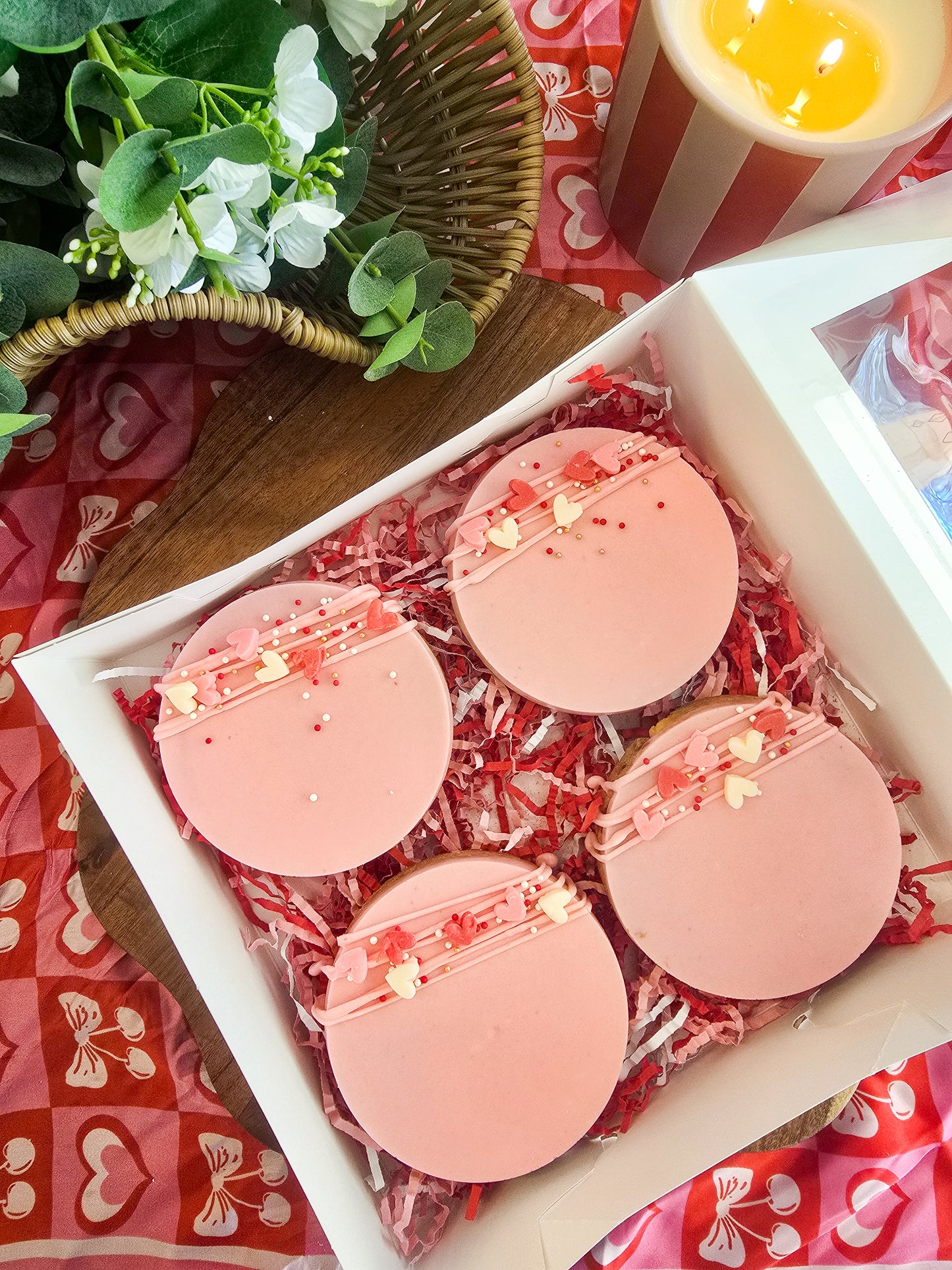 Valentine’s Day Chocolate Covered Loaded Cookies