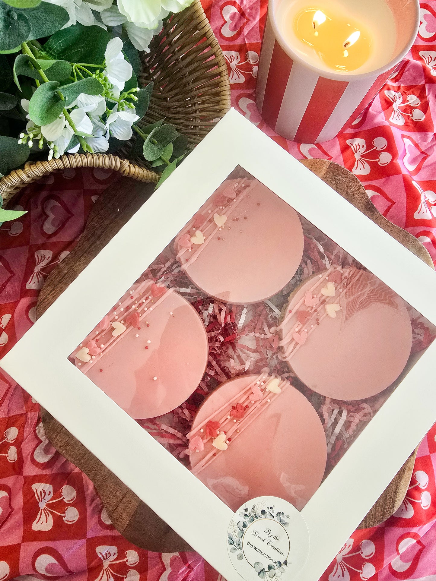 Valentine’s Day Chocolate Covered Loaded Cookies