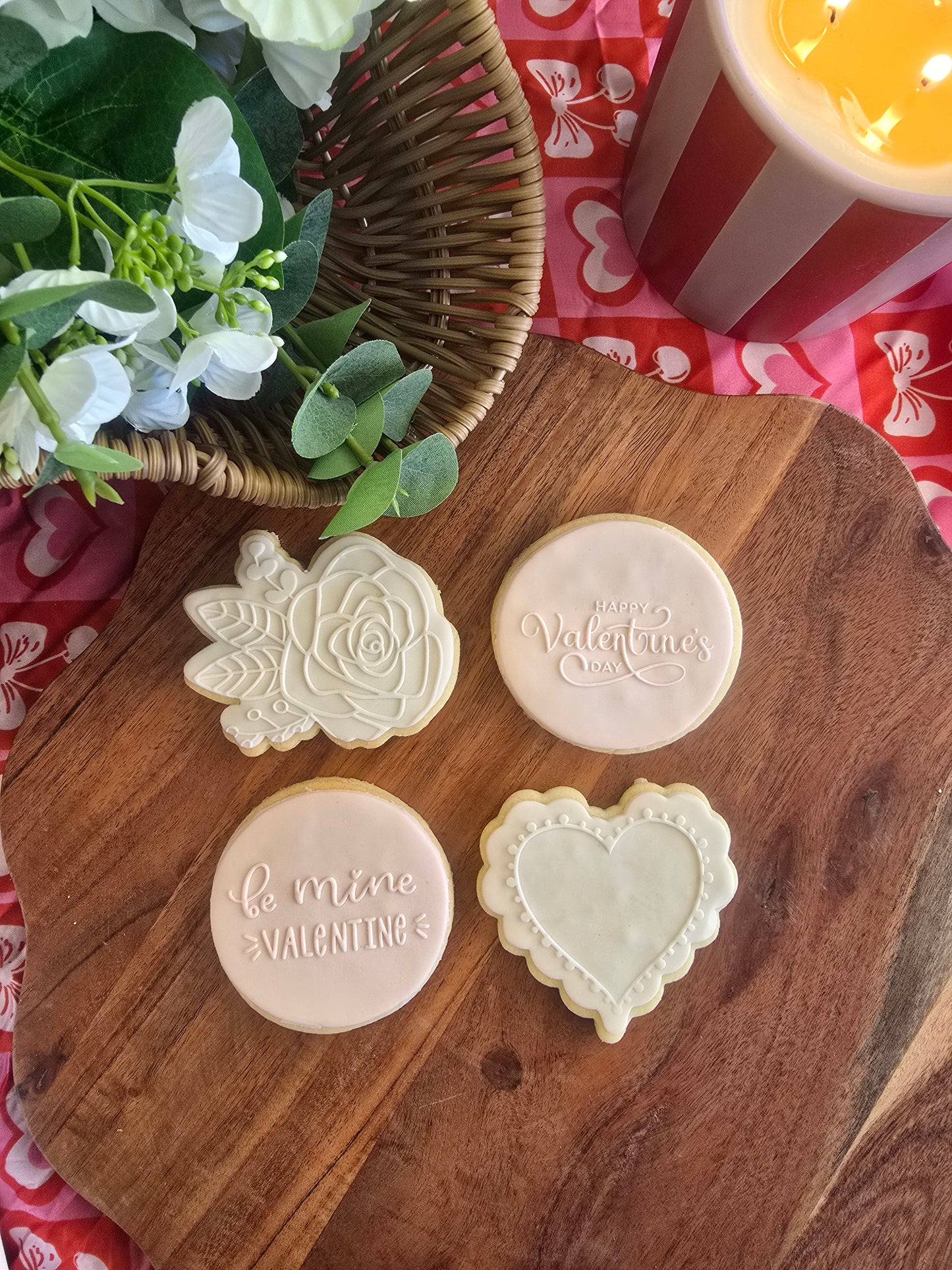 Vintage “Be My Valentine” Cookie Gift Box